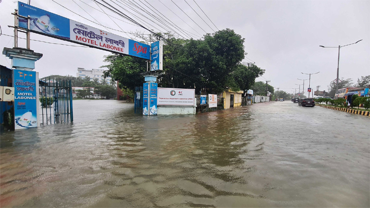 কক্সবাজারে ২৩ বছরে সর্বোচ্চ বৃষ্টি